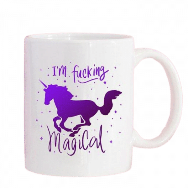 I'm Fucking Magical Unicorn Coffee Mug - AURA Therapeutics