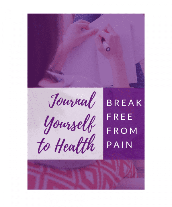 journaling help reduce pain and removes obstacles to healing