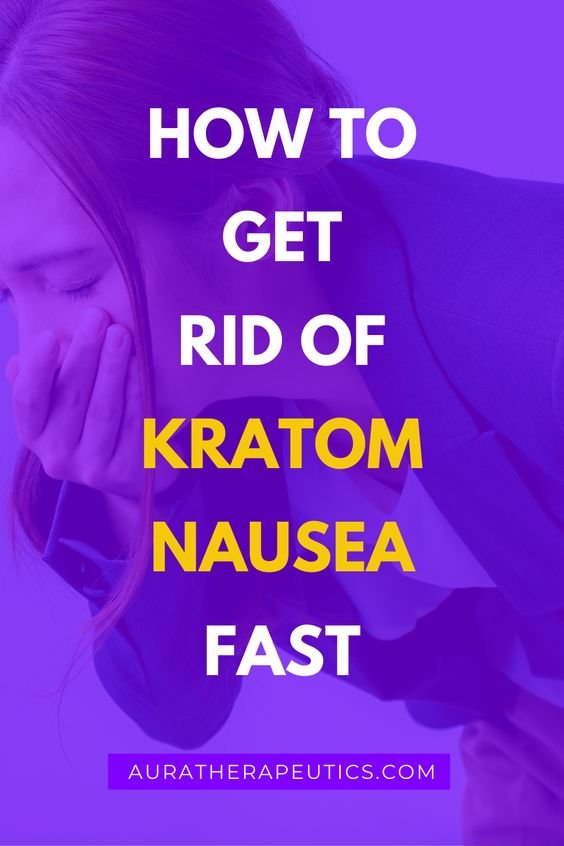 woman nauseous from using too much kratom